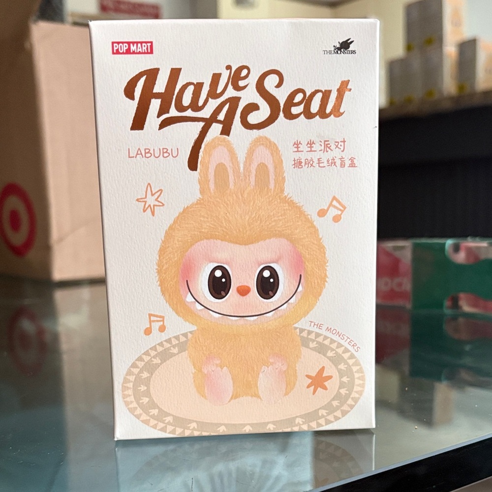 Pop Mart Labubu Have A Seat Action Figure - ZIZI